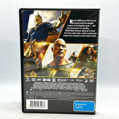 Black Adam - DC Comics The Rock DVD